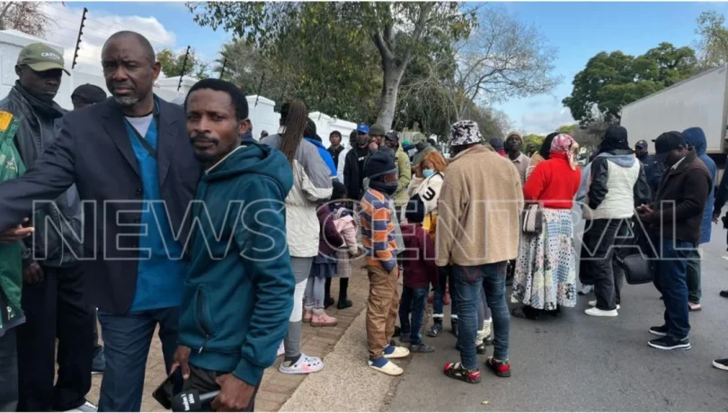 Nigerians in South Africa protest