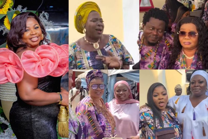 Nollywood stars at Rukayat Lawal housewarming