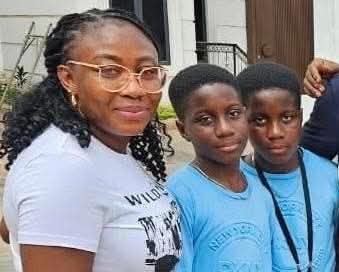 Olaide John Paul and two sons Paul and Peter e1780488406855