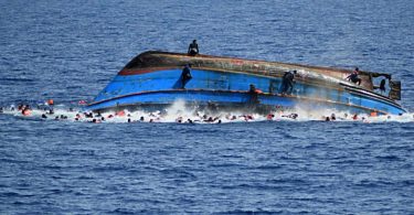 One rescued and 50 feared drowned as migrant boat sinks in Mediterranean