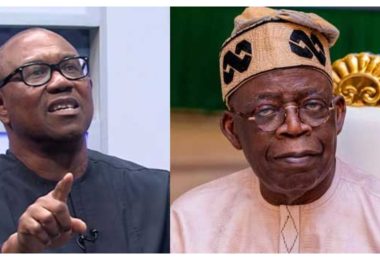 Peter Obi and Tinubu