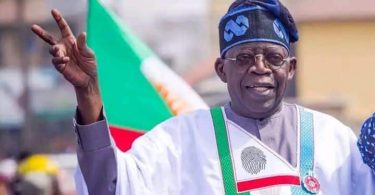 President of Nigeria Bola Tinubu