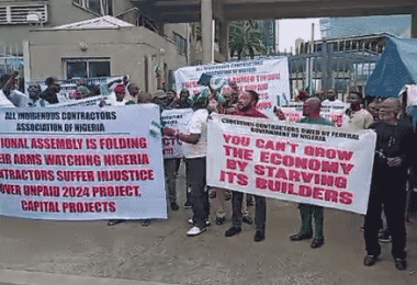 Protest Indigenous Contractors Association of Nigeria