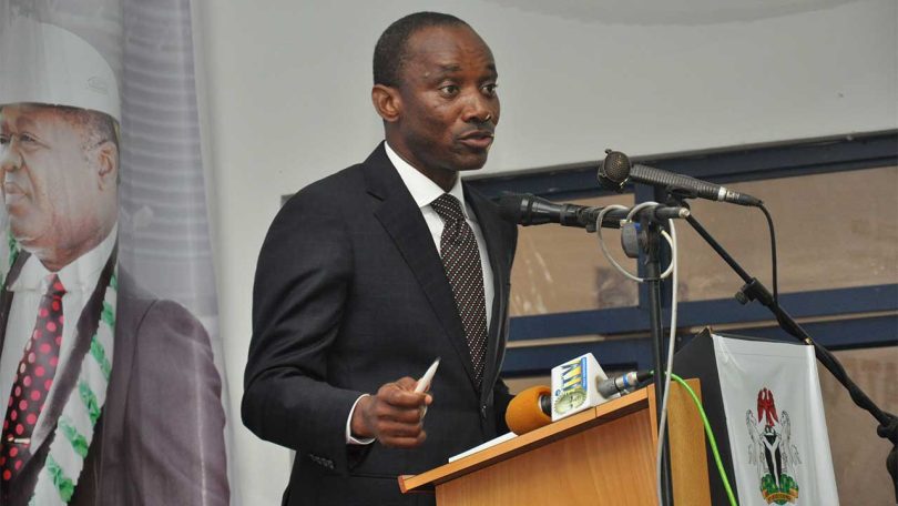 Sam Amadi speaking