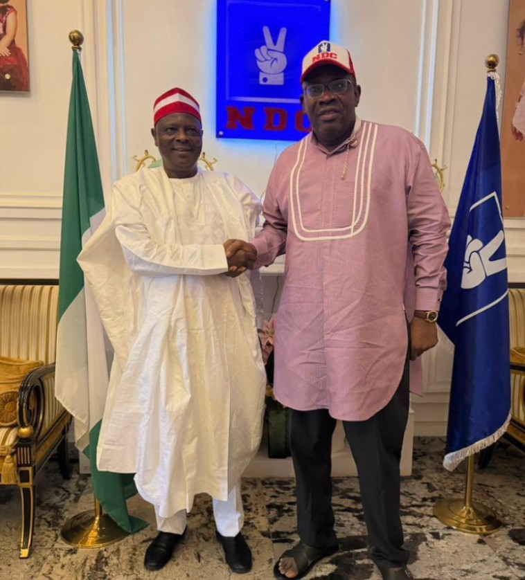 Seriake Dickson meets Kwankwaso