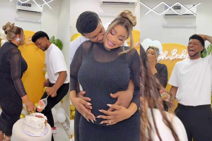 Steve Crown and wife reveal babys gender