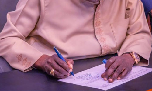 Tinubu sign