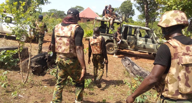 Troops of Nigerian Army