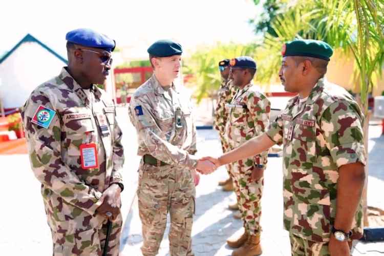 UK defence deputy chief Lt Gen Sir Charlie Collins visits Maiduguri