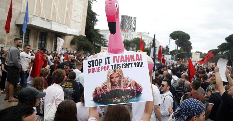 albania s rama vows to push on with kushner linked luxury resort despite protests