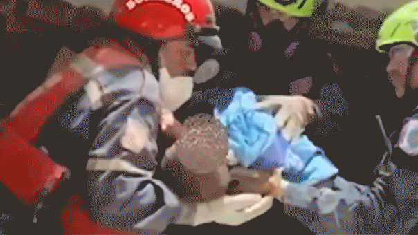 baby earthquake