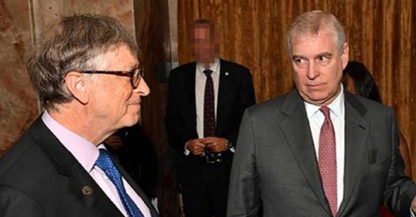 bill gates says epstein weirdly kept picture of him and andrew at uk event