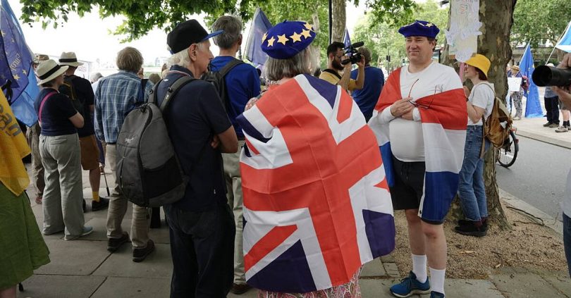 brexit branded a travesty as marchers call to rejoin eu