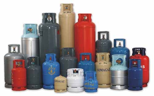 cooking gas cylinder
