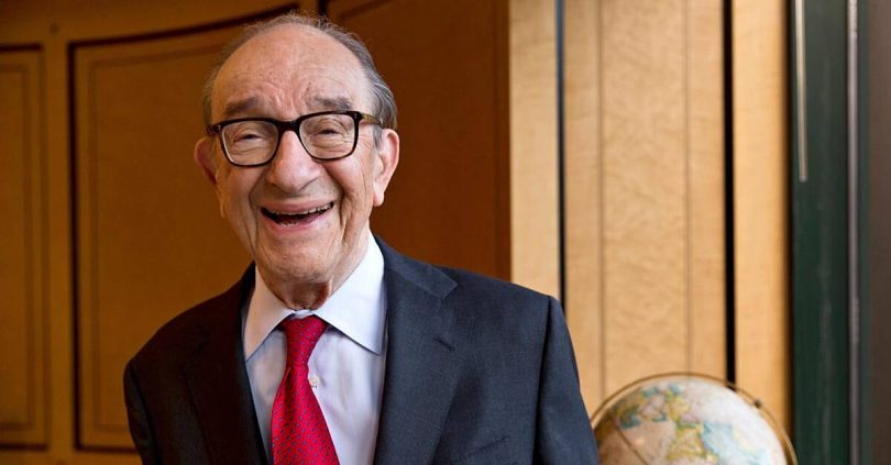 former federal reserve chairman alan greenspan dies aged 100