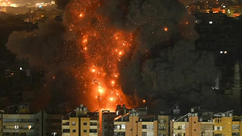israel attacks hezbollah beirut
