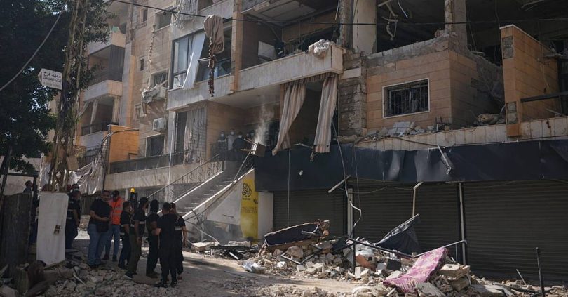 israel strikes beirut s southern suburbs days after us supported ceasefire deal