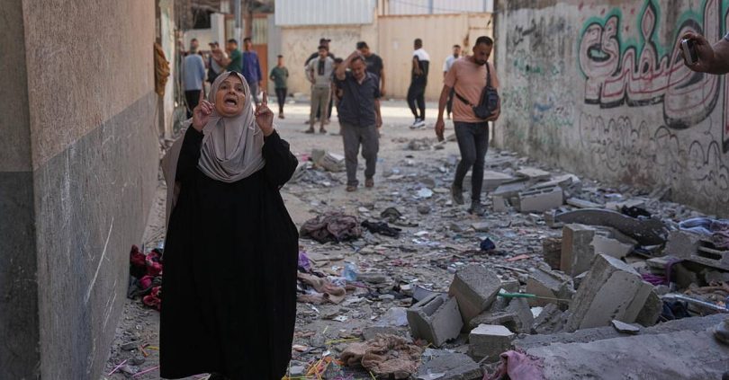 israeli strikes in gaza kill six including children and al jazeera cameraman