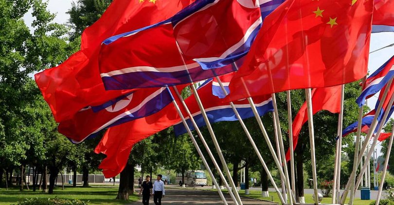 lavish welcome for chinese leader in north korea prior to talks with kim