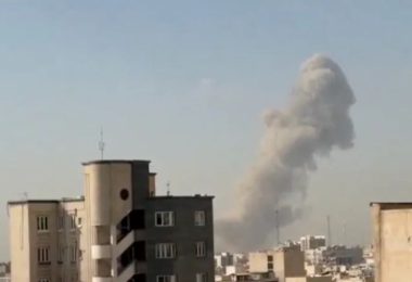 missile strikes on Iran 1