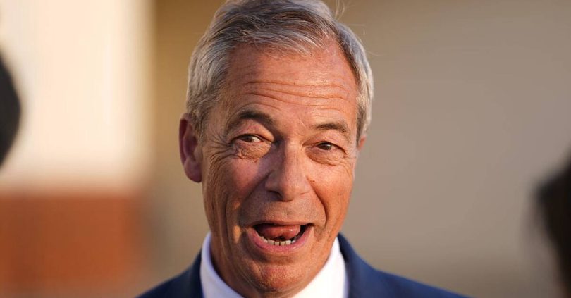 nigel farage claims britain is a two tier state against white people
