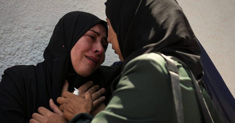 nine killed in overnight gaza strikes hospital says