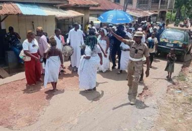ogun traditional worshippers 1