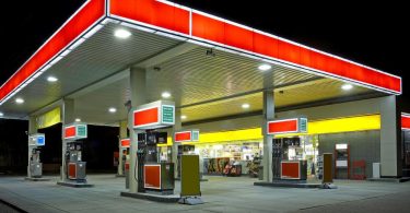 petrol stations