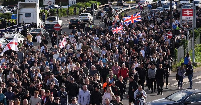 protesters clash with police in southampton over henry nowak murder
