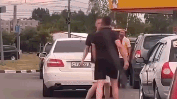 russians fighting