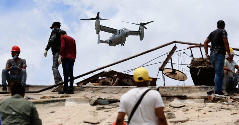 teams scramble to locate survivors four days after venezuela earthquakes