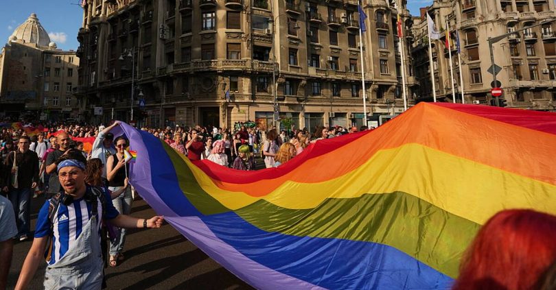 thousands join pride marches in romania and bulgaria in call for equality