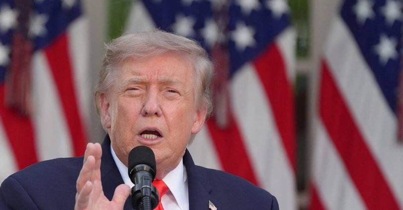 trump blames iran for drone strike on cargo ship in strait of hormuz