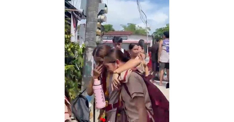 two teenagers in custody after deadly shooting at philippines school