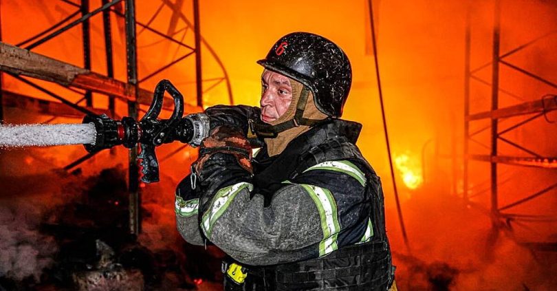 ukrainian strikes hit oil sites in russia and russian occupied crimea