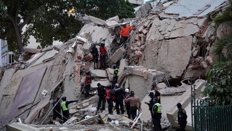 venezuela earthquake rescue