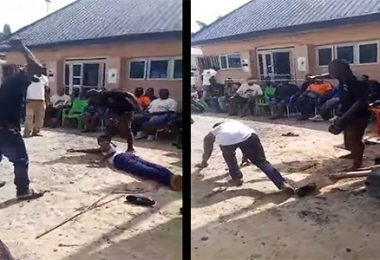 ASSAULT BY EMEVOR CHAIRMAN DELTA COMM
