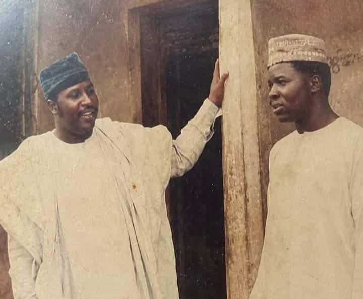 Adebayo Salami and Baba Wande