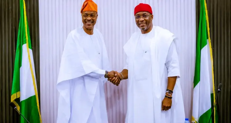 Adeniyi Adeyemi and Benjamin Kalu