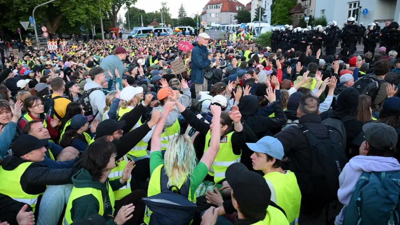 AfD protests