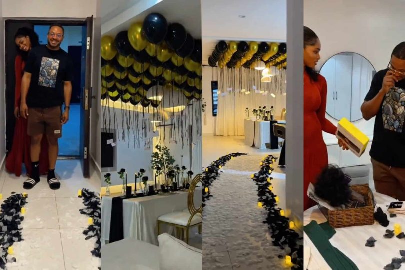 BBNaija Cross surprised on his 36th birthday