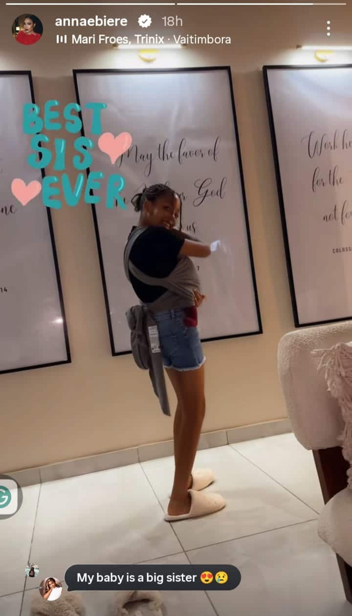 Best sister ever Anna Banner gushes over daughter