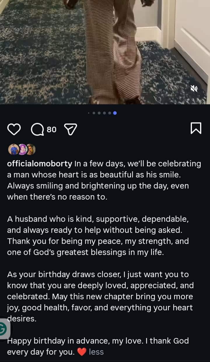 Biodun Okeowo husband birthday countdown