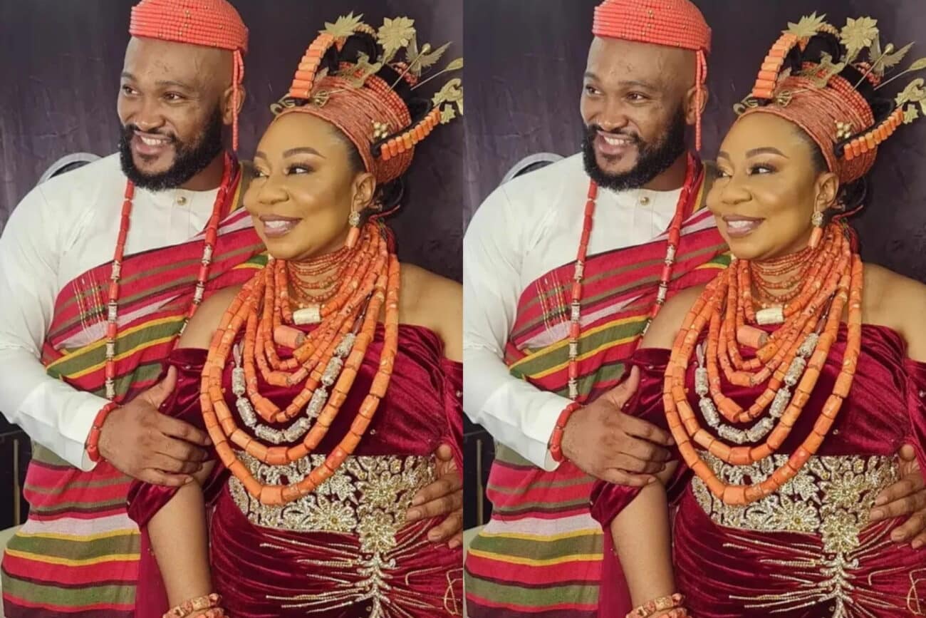 Blossom Chukwujekwu and wife