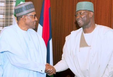 Boss Mustapha and President Buhari
