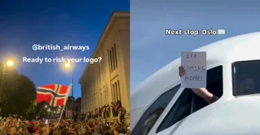 British Airways vs Norwegian Instagram bet