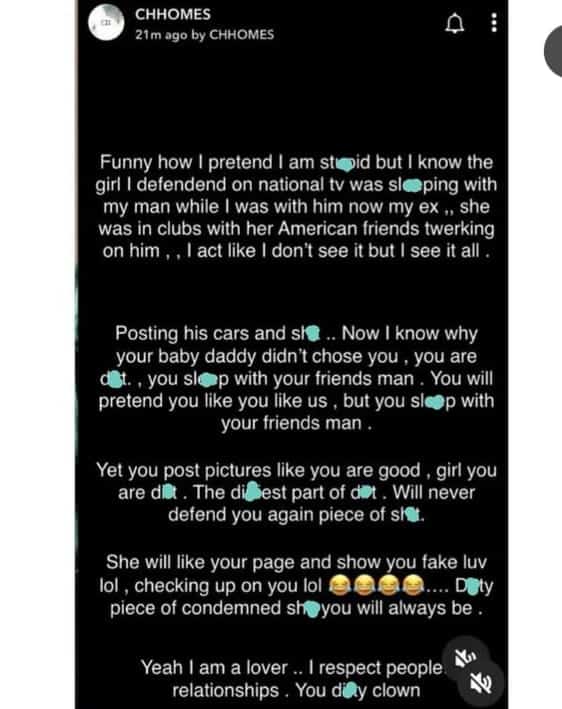 Caroline Danjuma drags friend for sleeping her man