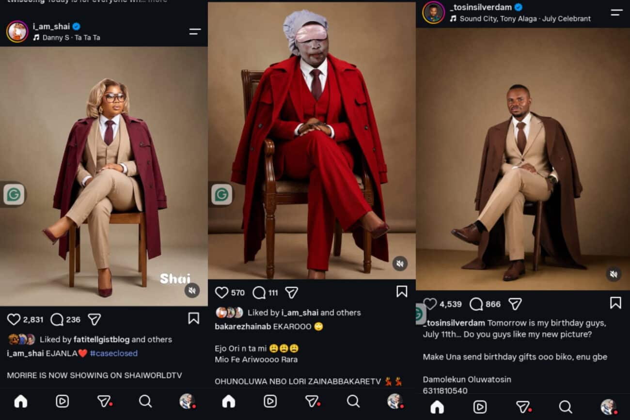 Celebrities on Caramel Plug' trend