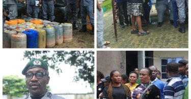 Customs auctions petrol palm oil