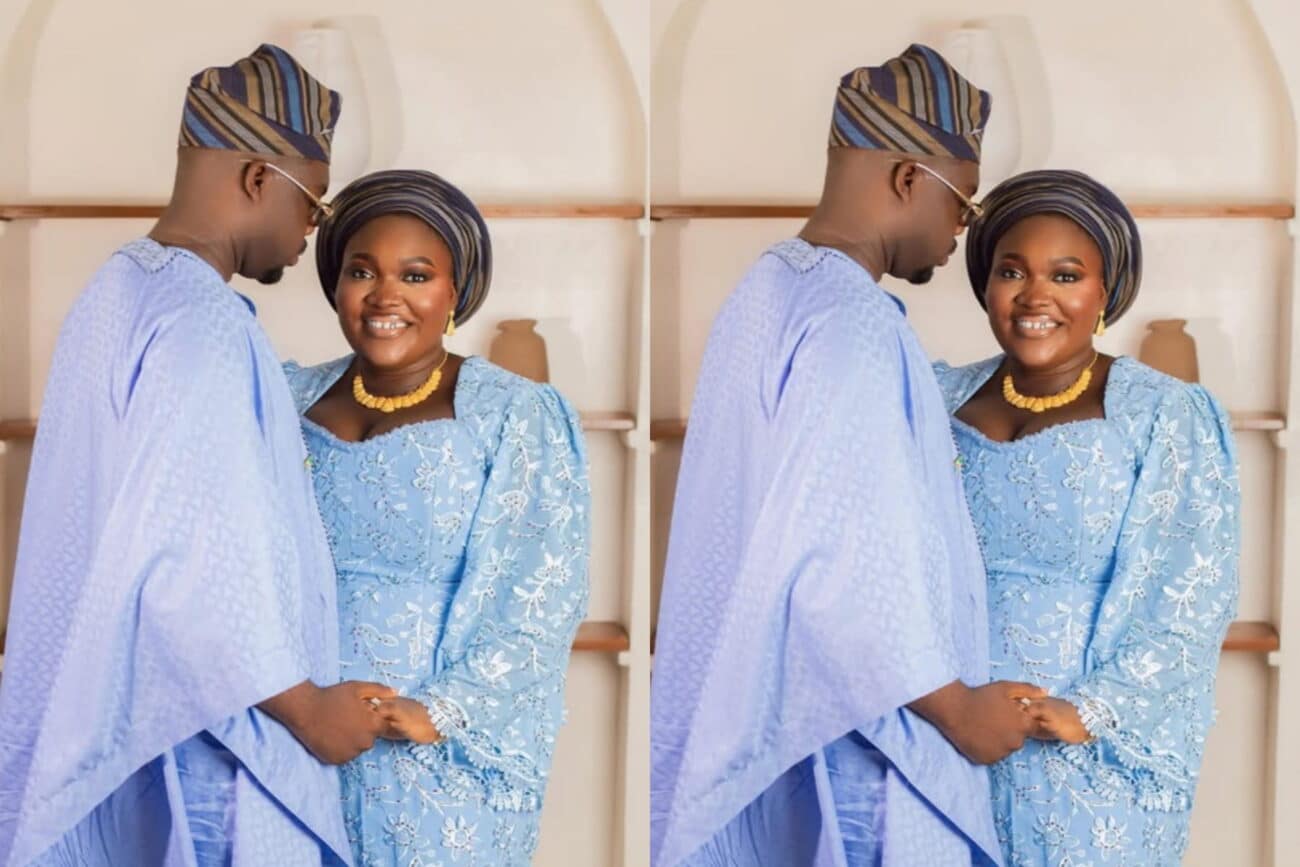 Cute Abiola wife gushes over him